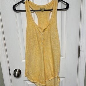 American Eagle Yellow tank top